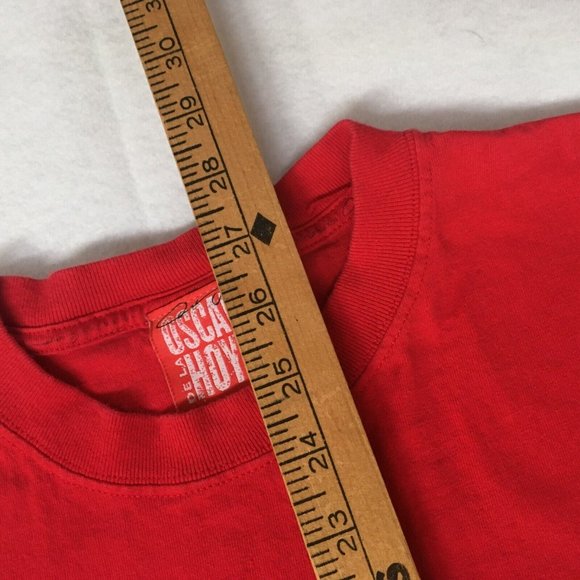 #69 OSCAR DE LA HOYA 1992 Official Men's Golden Boy Boxing T-Shirt XXL RARE - Picture 7 of 10